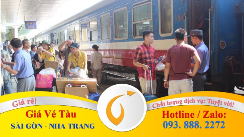Vé tàu hỏa Sài Gòn đi Nha Trang
